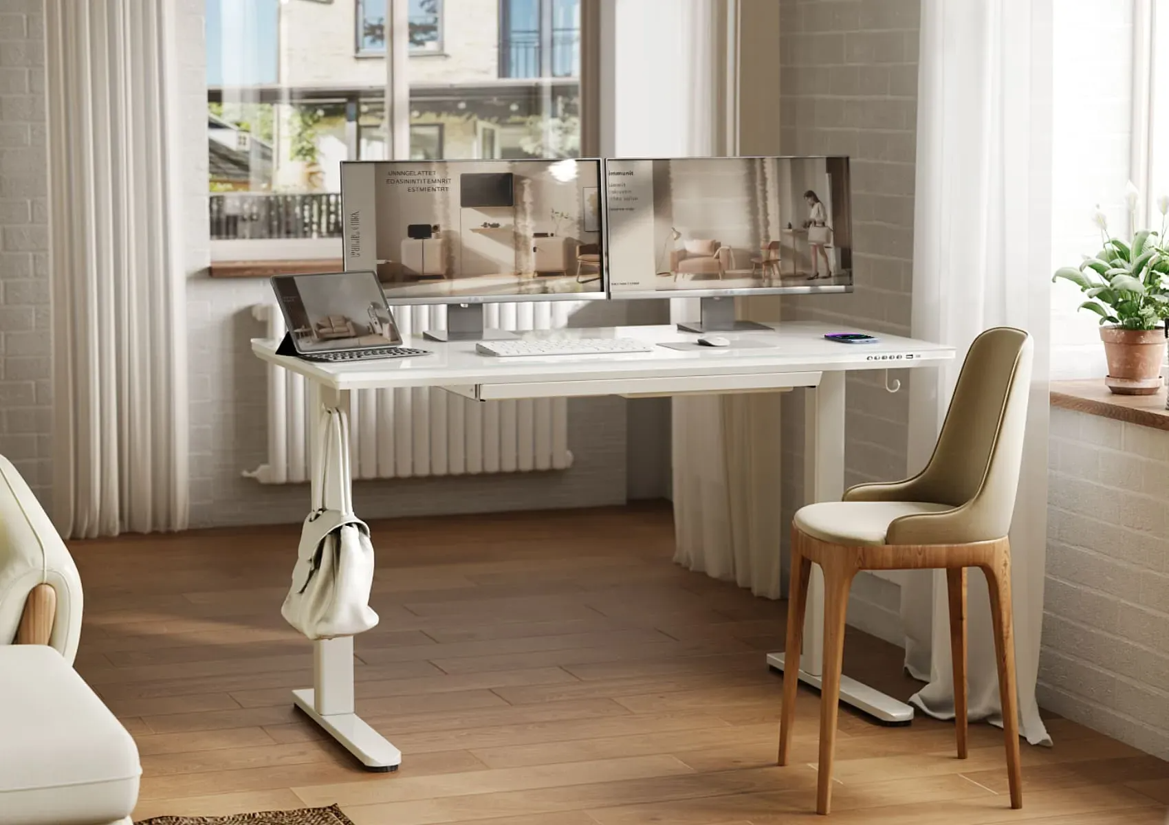 How to Position Your Home Office Standing Desk Right