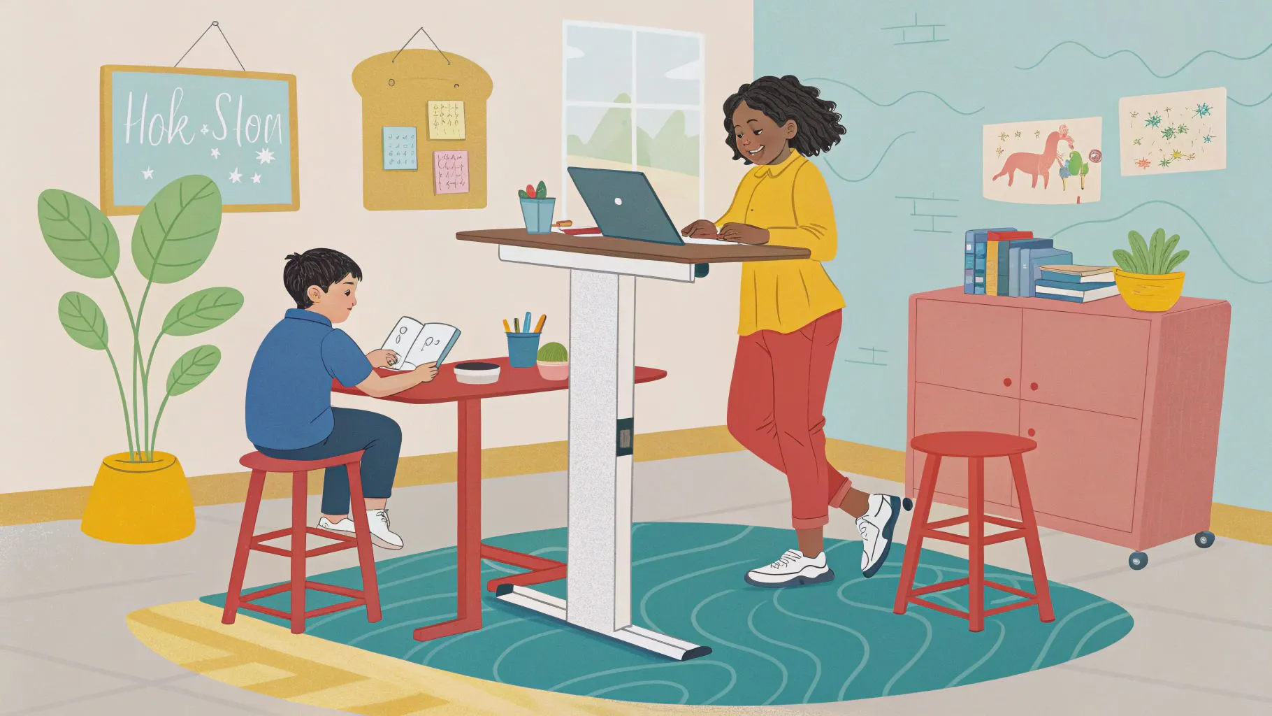 Are Standing Desks Better for Kids With ADHD?