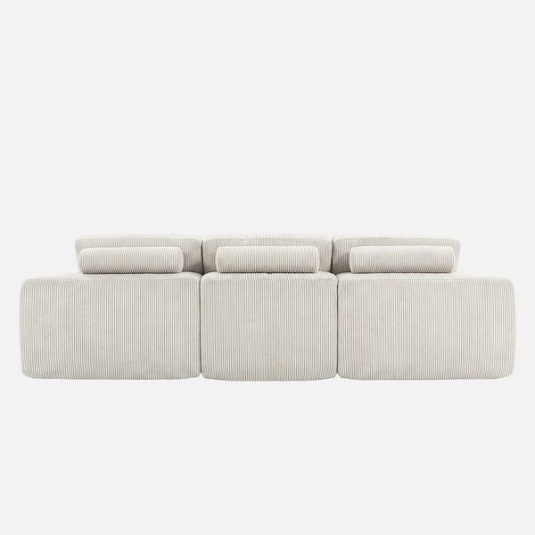 Claiks Elara Grid-Tufted Modular Sofa
