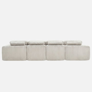 Claiks Elara Grid-Tufted Modular Sofa