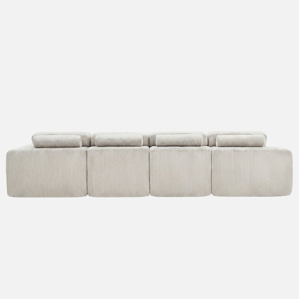 Claiks Elara Grid-Tufted Modular Sofa