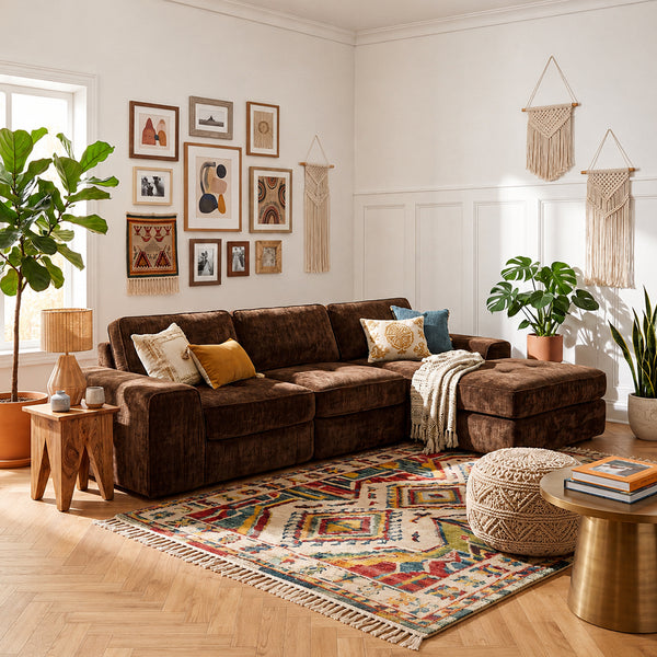 Claikis Elara Wide-Arm Sectional Sofa