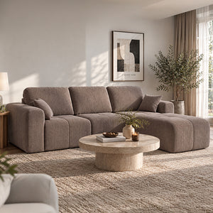 Claiks Elara Grid-Tufted Modular Sofa
