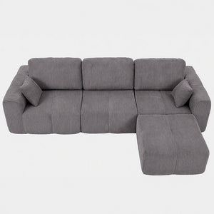 Claiks Elara Grid-Tufted Modular Sofa