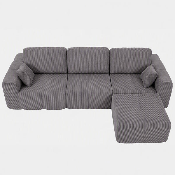 Claiks Elara Grid-Tufted Modular Sofa