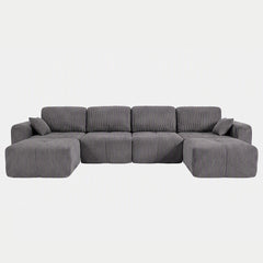 Claiks Elara Grid-Tufted Modular Sofa