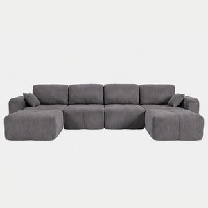 Claiks Elara Grid-Tufted Modular Sofa