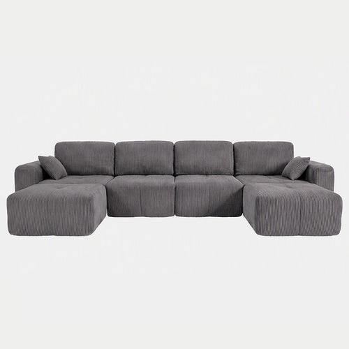 Claiks Elara Grid-Tufted Modular Sofa