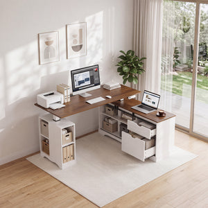 Claiks Rowan L-Shaped Standing Desk