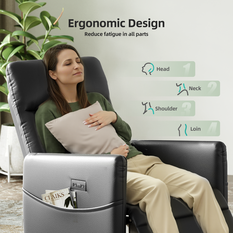 Electric Recliner with Adjustable Headrest Footrest for Living Room and Bedroom-SF01-HS