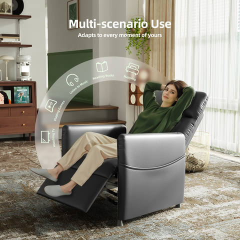 Electric Recliner with Adjustable Headrest Footrest for Living Room and Bedroom-SF01-HS