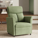 Claiks Power Recliner Chair for Adults, Adjustable Reclining Chair, Comfortable Recliner Couch with Side Pockets&Wire Remote Control, for Living Room, Home Theater, Bedroom, Linen Fabric