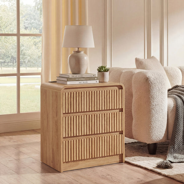 Claiks Arlo 3-Drawer Nightstands