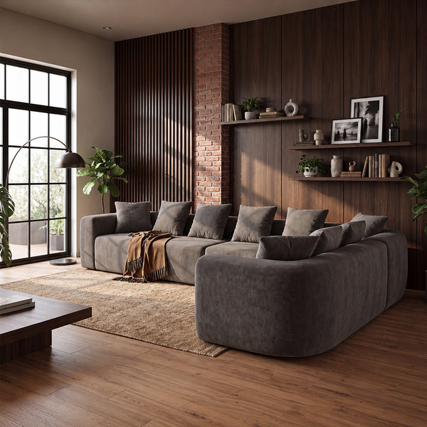 Claiks Avelyn Curved Modular Sofa