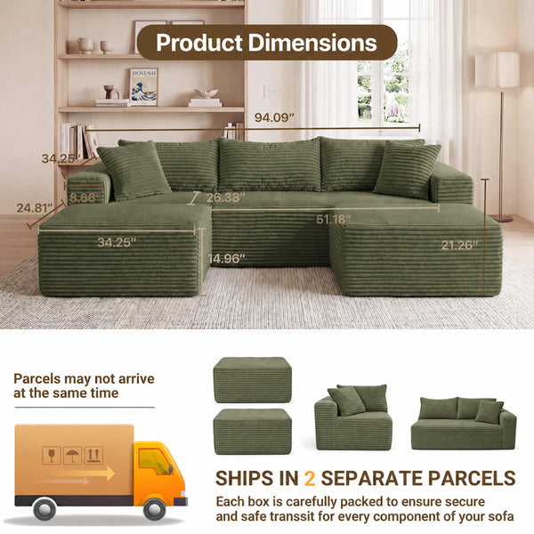 Claiks Astra Flex Modular Sectional Sofa