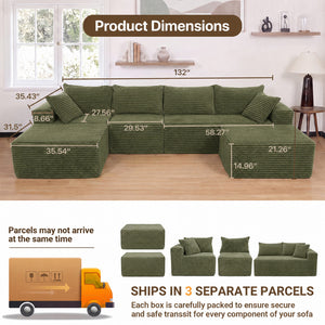 Claiks Astra Flex Modular Sectional Sofa