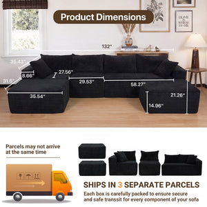 Claiks Astra Flex Modular Sectional Sofa