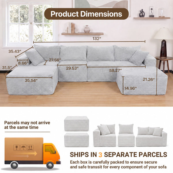 Claiks Astra Flex Modular Sectional Sofa