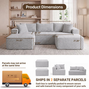 Claiks Astra Flex Modular Sectional Sofa