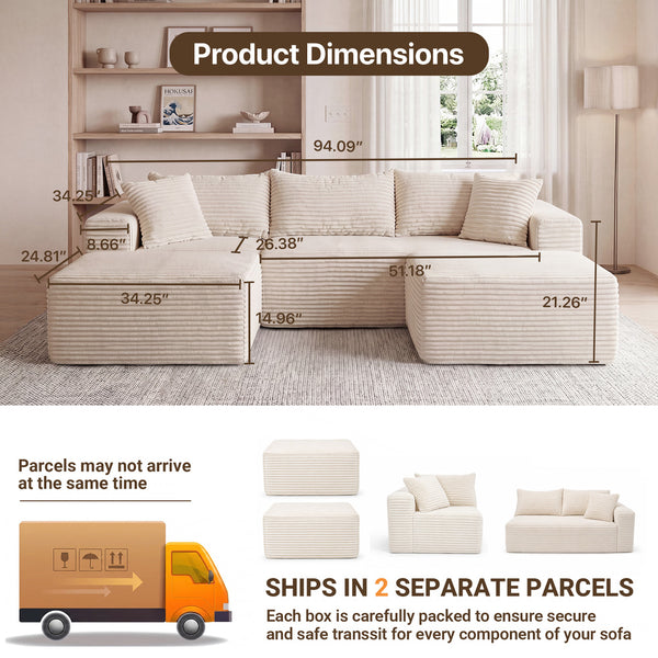 Claiks Astra Flex Modular Sectional Sofa