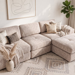 Claikis Elara Wide-Arm Sectional Sofa