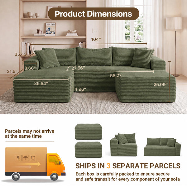 Claiks Astra Flex Modular Sectional Sofa