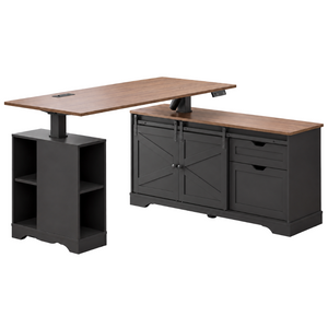 Claiks Rowan L-Shaped Standing Desk