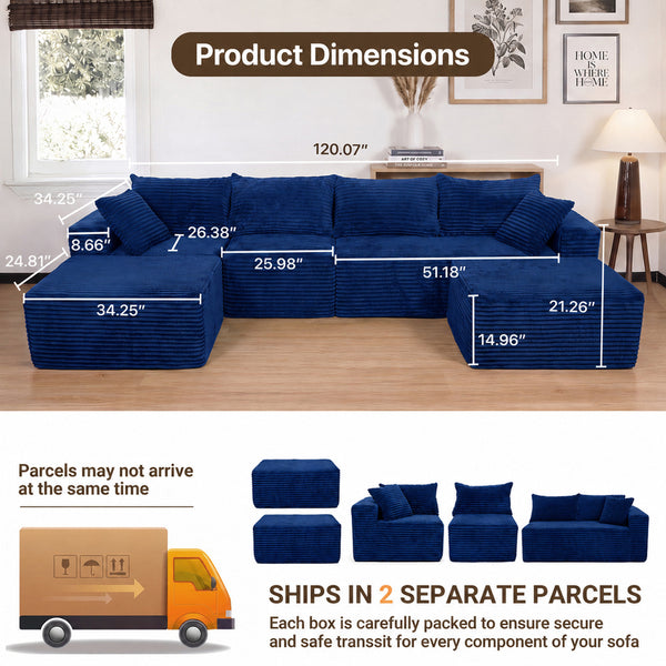 Claiks Astra Flex Modular Sectional Sofa