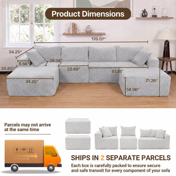Claiks Astra Flex Modular Sectional Sofa