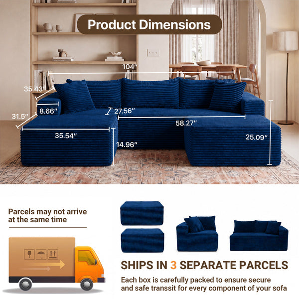 Claiks Astra Flex Modular Sectional Sofa