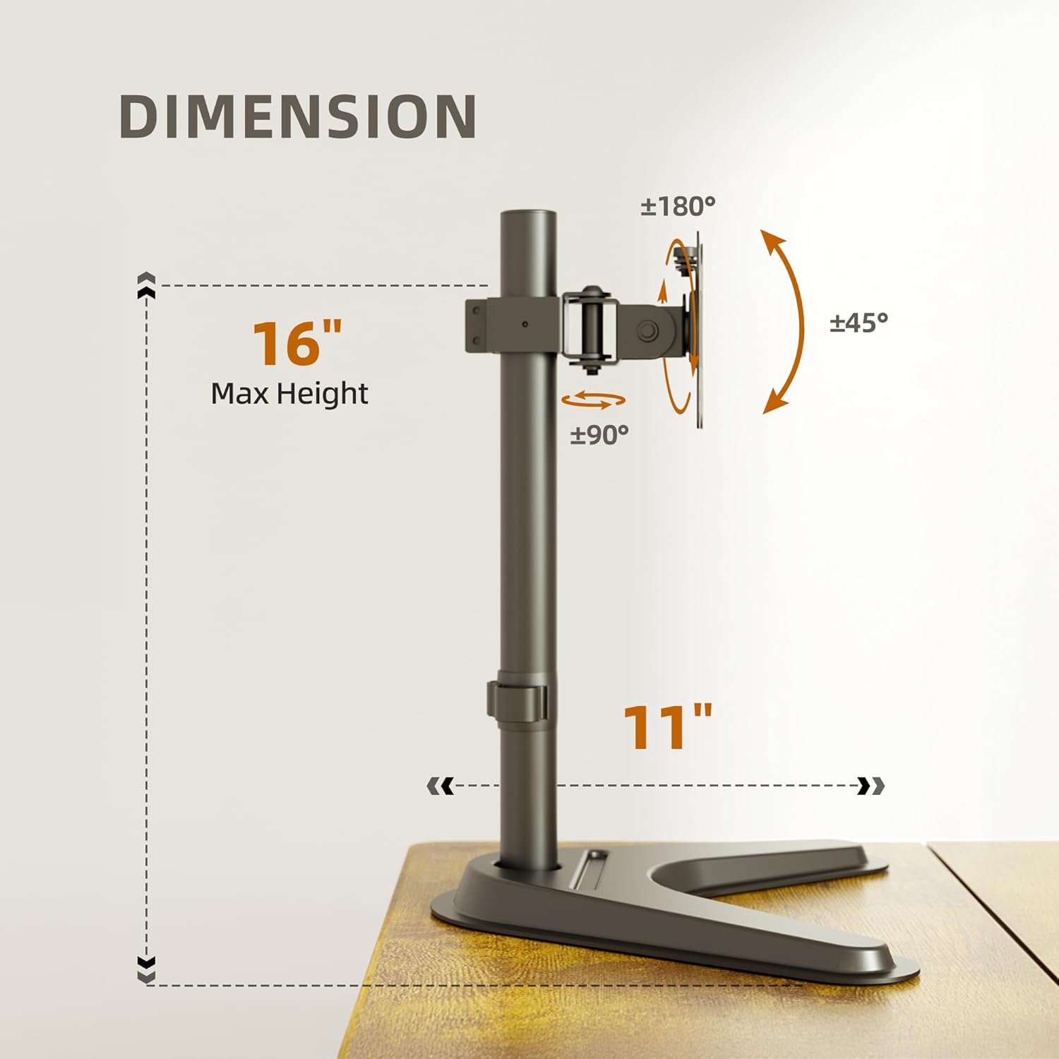 Basic Tech Single Monitor Arm (8057601