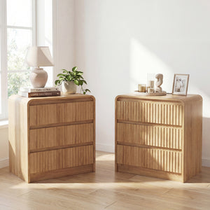Claiks Arlo 3-Drawer Nightstands