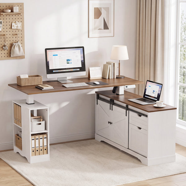Claiks Rowan L-Shaped Standing Desk