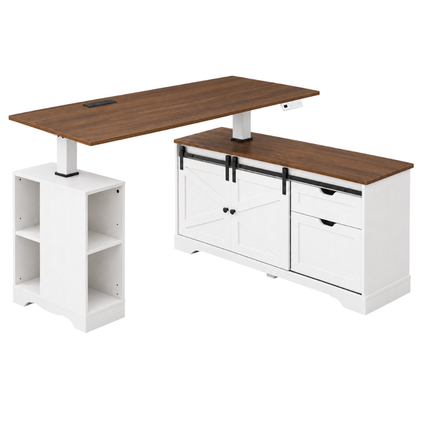 Claiks Rowan L-Shaped Standing Desk
