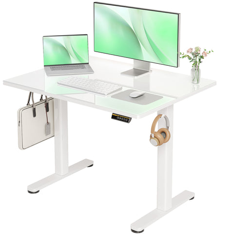 Glass Standing Desk