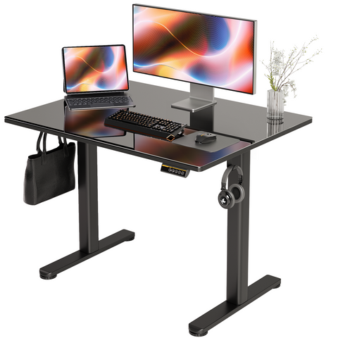 Glass Standing Desk