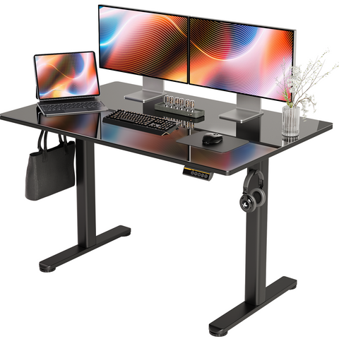 Glass Standing Desk