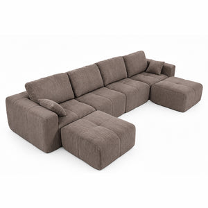 Claiks Elara Grid-Tufted Modular Sofa
