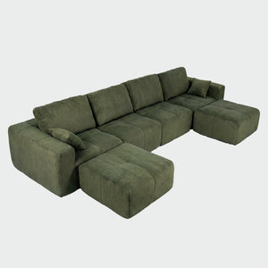 Claiks Elara Grid-Tufted Modular Sofa