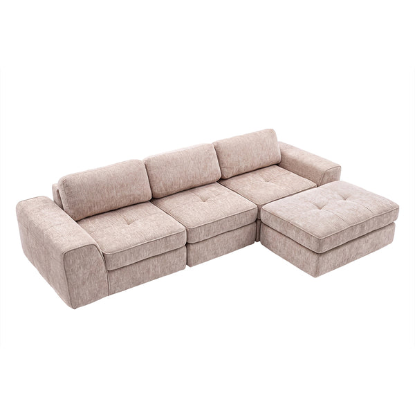 Claikis Elara Wide-Arm Sectional Sofa