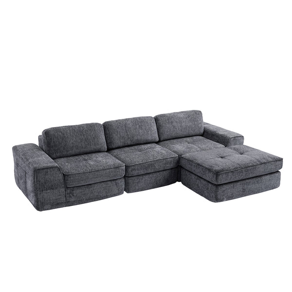 Claikis Elara Wide-Arm Sectional Sofa