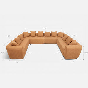 Claiks Avelyn Curved Modular Sofa