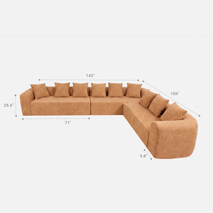 Claiks Avelyn Curved Modular Sofa