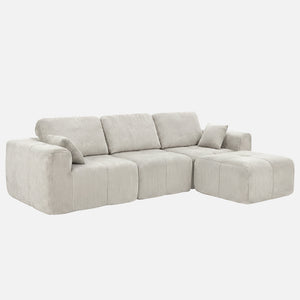 Claiks Elara Grid-Tufted Modular Sofa