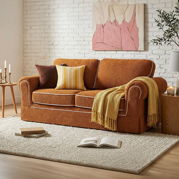 Claiks Nysa Roll-Arm Loveseat