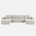Claiks Elara Grid-Tufted Modular Sofa