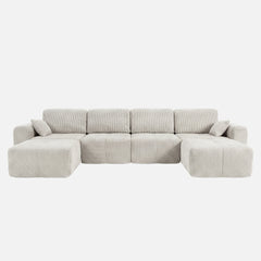 Claiks Elara Grid-Tufted Modular Sofa