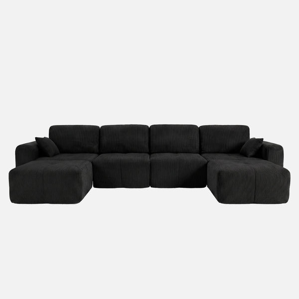 Claiks Elara Grid-Tufted Modular Sofa