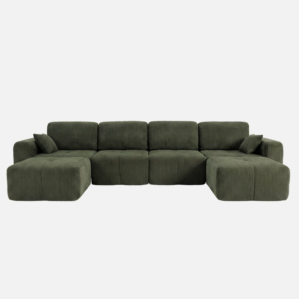 Claiks Elara Grid-Tufted Modular Sofa