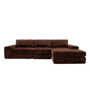 Claikis Elara Wide-Arm Sectional Sofa